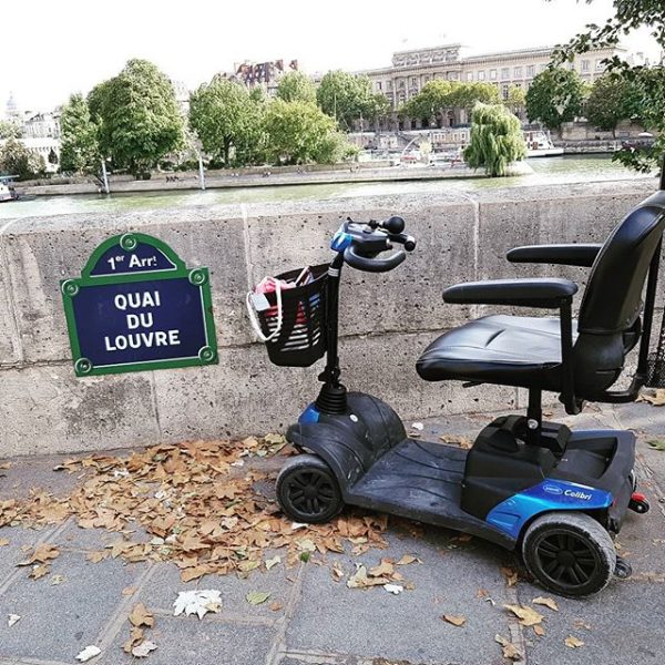Location de scooters handicap à Paris Silver Scooter
